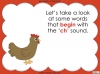 The  'ch'  Sound - EYFS Teaching Resources (slide 6/43)
